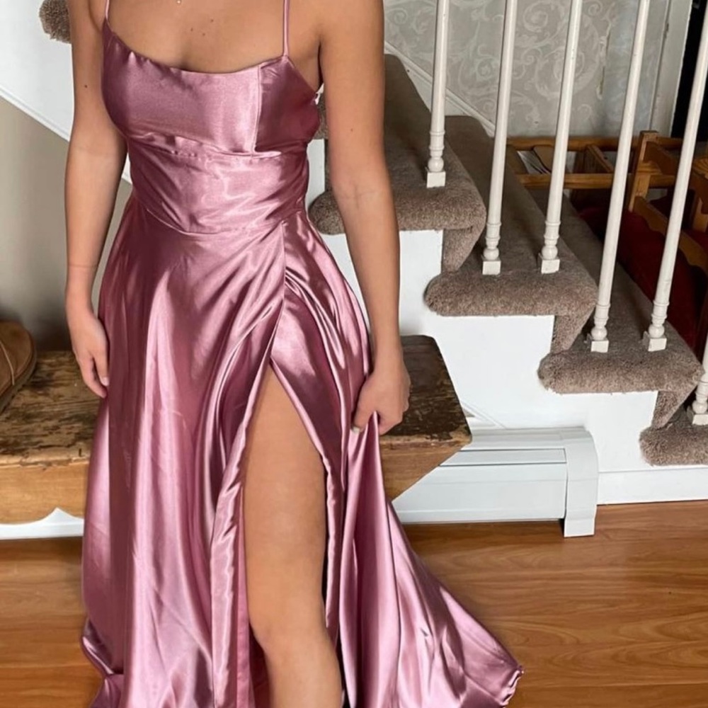 Pink prom dress!